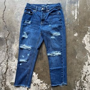 old navy ripped jeans